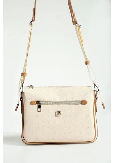 Just Polo Kadın Krem Taba Omuz Çantası 4013mh Krem - Taba 98336859