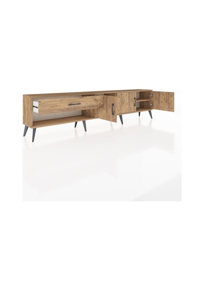 Arges Tv Ünitesi 2 Raflı Tek Çekmeceli 3 Kapaklı 220x30x51 Çam-çam Atlas Çam/atlas Çam - Atlas Çam Arges Tv Ünitesi 2 Raflı Tek Çekmeceli 3 Kapaklı 220x30x51 Çam-çam Atlas Çam/atlas Çam - Atlas Çam