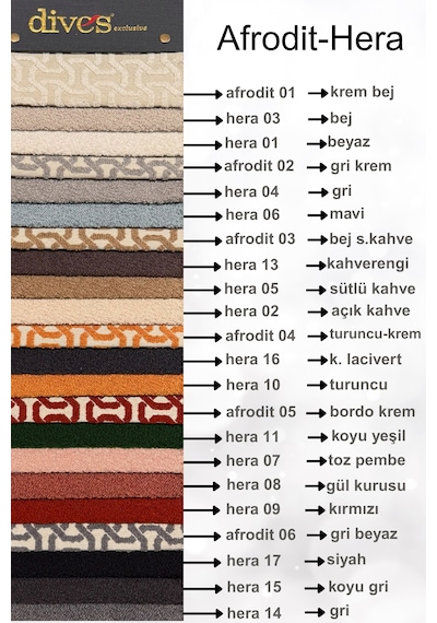 Afrodit - Hera Serisi Premium 1.kalite Silinebilir Döşemelik Dokuma Kumaş Sütlü Kahve