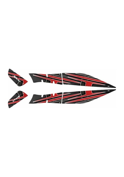 Yamaha Xmax 2018 - 2022 Uyumlu Yan Ayak Pad 009 Çok Renkli