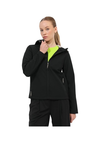 Kinetix 6w Wl Softshell Kadın Siyah 6 Wl Gf748 6pr