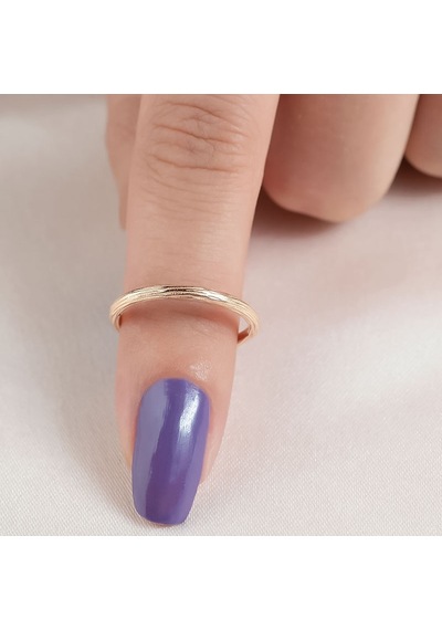 14k Altın Cabaret Wooden Yüzük