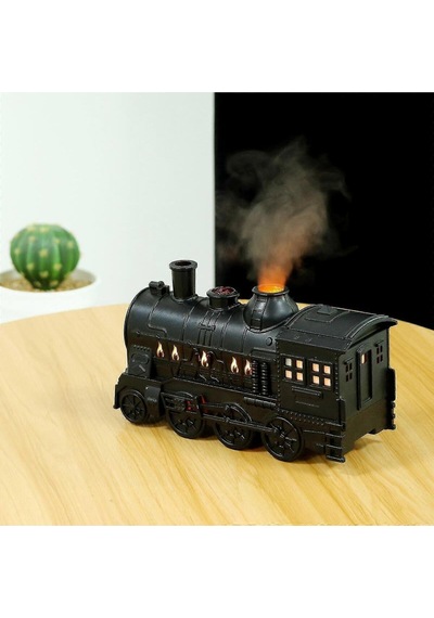 Tren Şeklinde Buharlı Oda Hava Nemlendirici Işık Fonksiyonlu Buhar Makinesi