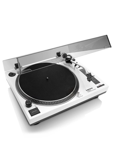 LENCO L-3810 WH USBli MP3e Kayıt Özellikli PİKAP PLAK ÇALAR BEYAZ