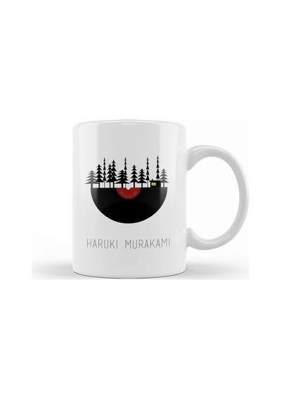 Haruki Murakami Japanese Writer Kupa Bardak Porselen Karışık