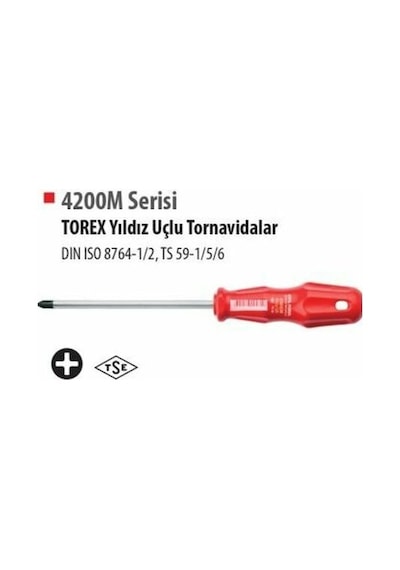 Ceta 4200106M Ph4 Torex Yıldız Uçlu Tornavida