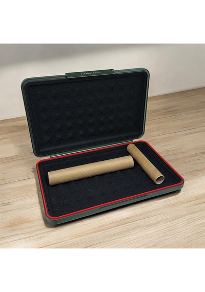 Guevara Aluminyum Puro Taşıma Çantası Robusto Yeşil 10lu