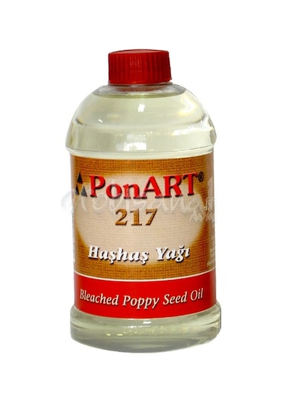 Ponart Ağartılmış Haşhaş Yağı Bleached Poppy Seed Oil No 217 500M