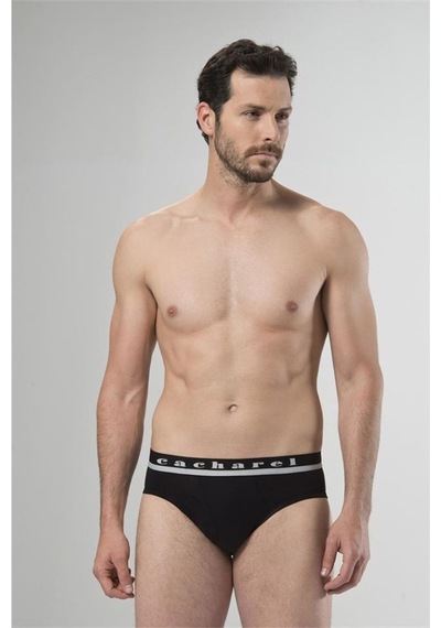 Cacharel 1311 Erkek Slip Bantlı - Siyah Siyah