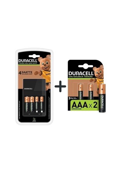 Cef 14 Şarj Aleti Ve Şarj Edilebilir Aaa 750mah 2 Pil