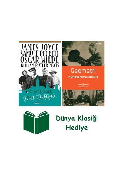 Dört Dublinli + Geometri + Dünya Klasiği Hediye