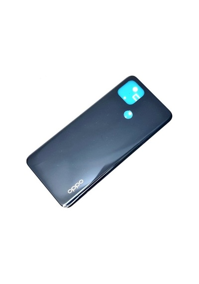 Gmr Oppo Uyumlu A15s Mavi Arka Pil Kapak Siyah