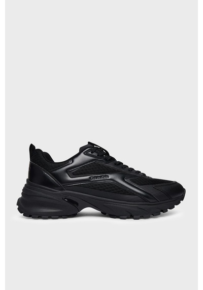 Calvin Klein Logolu Sneaker Ayakkabı Hm0hm023410gj Erkek Ayakkabı Hm0hm02341 0gj Siyah