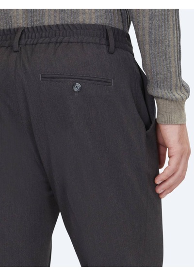 Kip Antrasit Dokuma Jogging Fit Çevre Dostu Casual Pantolon Antrasit