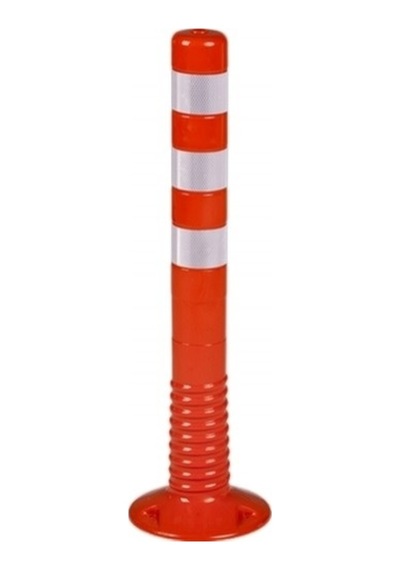 Şerit Ayırıcı Delinatör 100 Cm-Turuncu-Beyaz
