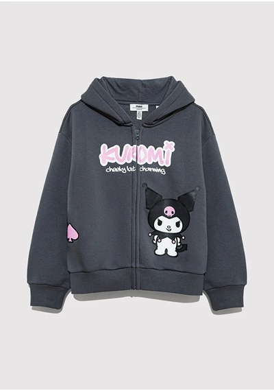 Mavi Loose Fit Gri Kız Çocuk Sweatshirt M7s10167-85309 Gri