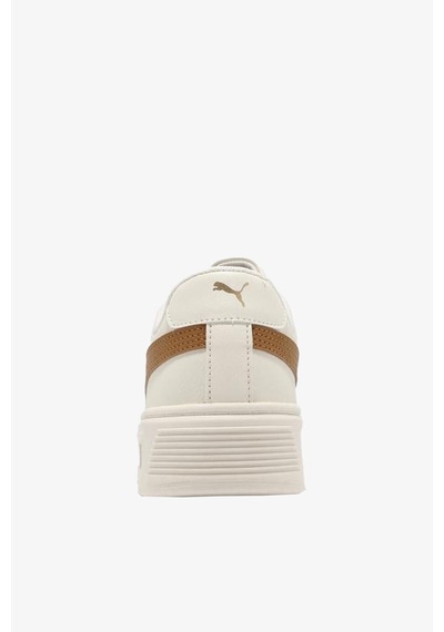 Puma Smash V3 Kadın Platform Krem Sneaker 39075812 Bej