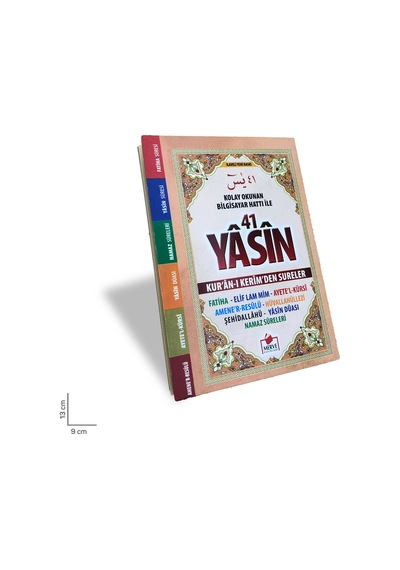 41 Yasin Cep Boy Kolay Okunan Bilgisayar Hatlı