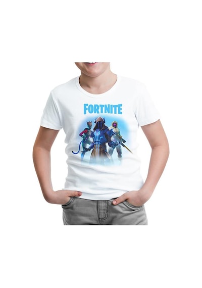 Lord Tshirt Fortnite - Ice King Beyaz Çocuk Tshirt