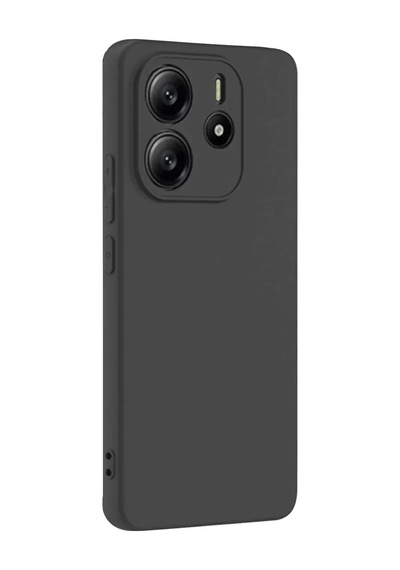 Newface Xiaomi Redmi Note 14 4g Kılıf First Silikon - Siyah Diğer