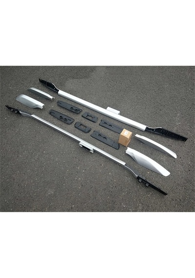 Toyota Uyumlu Prado Fj 150 Tavan Çıtası 2010 2017 Oem Style Silver Gri