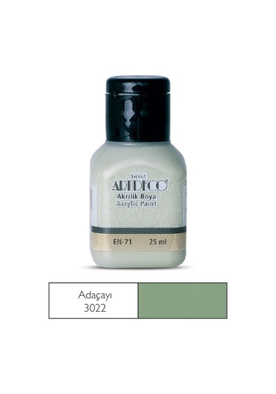 Akrilik Boya 25ml Adaçayı 3022 Beyaz