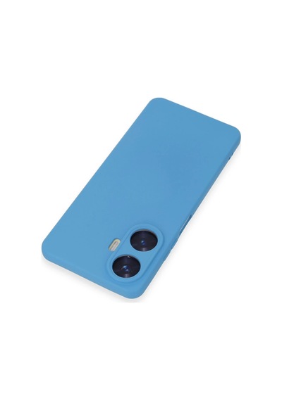 Uryport Realme C55 Kılıf Nano İçi Kadife Silikon - Mavi