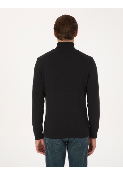 Pierre Cardin Erkek Siyah Kazak /triko 50315490-vr046 Siyah