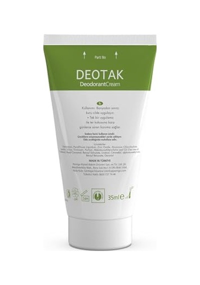 Plus Ekstra Koruma 7 Güne Kadar Etkili Krem Deodorant 35 Ml