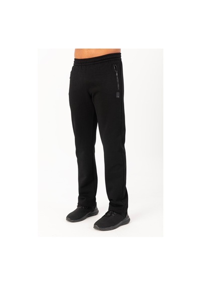 Maraton Sportswear Regular Erkek Düz Paça Basic Siyah Eşofman Altı 21795-siyah Siyah