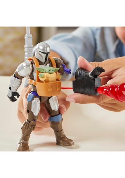 Star Wars Mixmashers Deluxe Figür The Mandalorian & Grogu