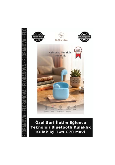 Floranova G70 Bluetooth 2.0 Kulak İçi Kulaklık