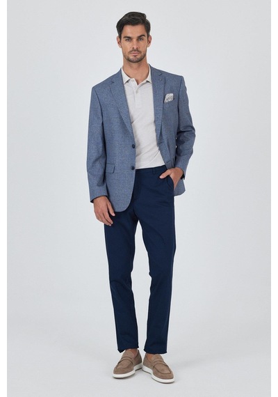 İmza Lacivert Mono Yaka Bez Ayağı Tam Astar Esnek 4 Drop Comfort Fit Classic Ceket 1002250156 Lacivert İmza Lacivert Mono Yaka Bez Ayağı Tam Astar Esnek 4 Drop Comfort Fit Classic Ceket 1002250156 Lacivert