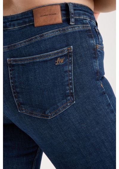 Lacarino 7579 Cındy Xl Kadın Jean Pantolon Dark Blue