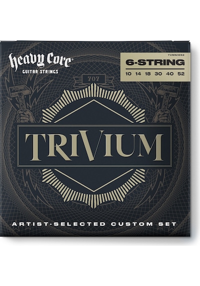 Jim Dunlop TVMN1052 Trivium El Nkl Set Elektro Gitar Teli (10/52)