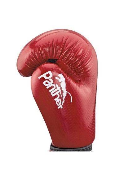 Green Hill Panther Carbon Deri Boks Ve Kick-boks Eldiveni Kırmızı