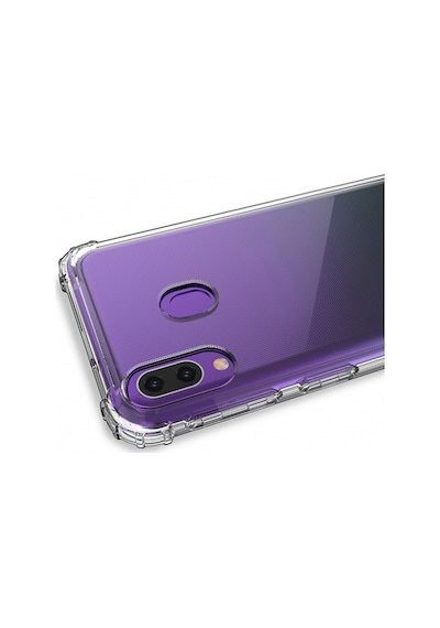 Blogy Red Mi Note 7 İle Uyumlu Crystal Fit Kılıf Crystal Clear