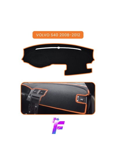Volvo S40 2008-2012 Torpido Örtüsü Güneşten Korur Kolay Montaj Tam Uyum Tam Koruma C64