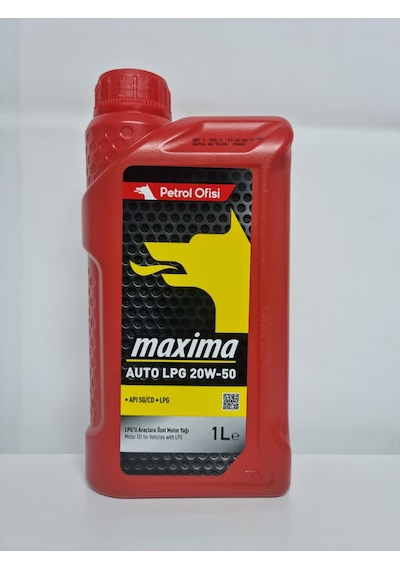Petrol Ofisi Maxima Auto LPG API 20W-50 Motor Yağı 1 L