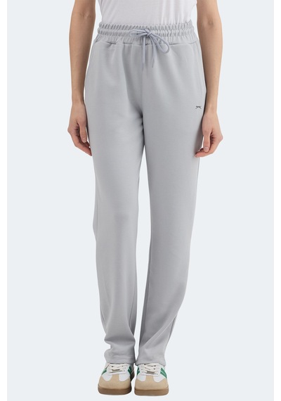 Slazenger Kloras I Kadın Cepli Gri Eşofman Altı Gri