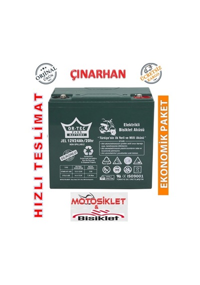 12v 24 Ah Akü Elektrikli Motorsiklet Aküsü Jel Akü N11.5680