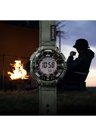 Casio Pro-trek Prg-340b-3dr Erkek Kol Saati Yeşil