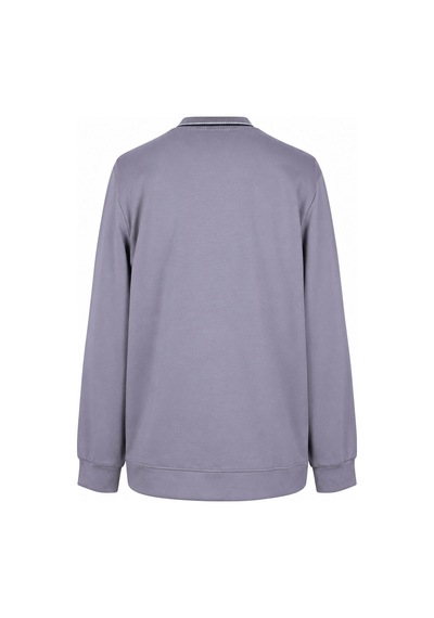 Trender Triko Ribana Gri Erkek Sweatshirt 2001