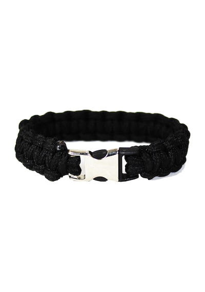 Siyah Paracord Bileklik Siyah
