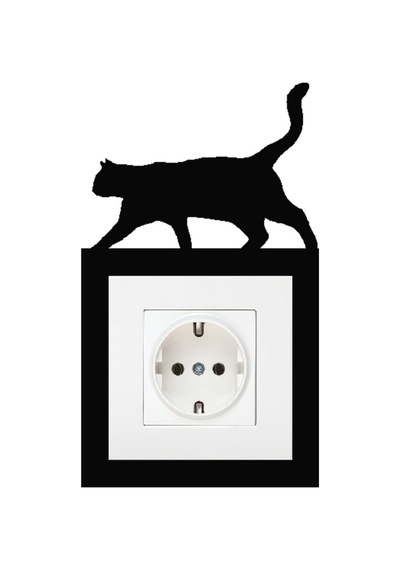 Prizlik Kedi Duvar Süsü Duvar Dekorasyonu 3 Mm Mdf 11x19