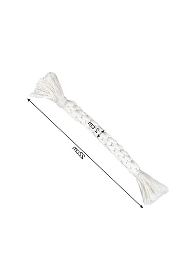 Püsküllü Diş Kaşıma Oyuncağı - 22 Cm Boy, 2 Cm Kalınlık