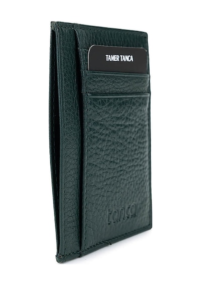 Tamer Tanca Erkek Hakiki Deri Yeşil Cüzdan 907 1092 Erk Czdn Sk25-26 Yesıl Fltr Yeşil