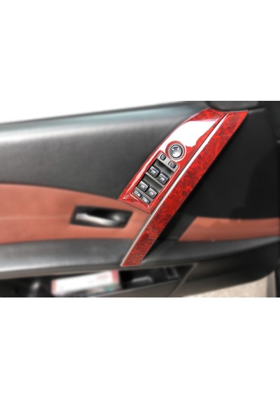 Bmw 5 E60-61 Torpido Kaplama, Konsol, Maun Kaplama, Ahşap, Carbon
