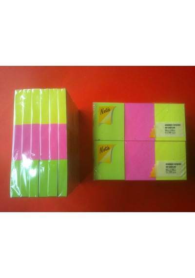 Postit 40 X 50 Mm 3 Renk 1 Pakette 12 Paket