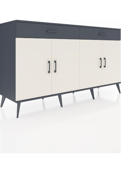 Hyperion Konsol 4 Raflı 2 Çekmeceli 4 Kapaklı 176x44x99 Antrasit-aytaşı/antrasit Antrasıt/aytası - Antrasıt Hyperion Konsol 4 Raflı 2 Çekmeceli 4 Kapaklı 176x44x99 Antrasit-aytaşı/antrasit Antrasıt/aytası - Antrasıt